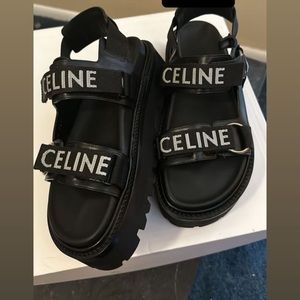 Celine bulky outdoor sandal 38